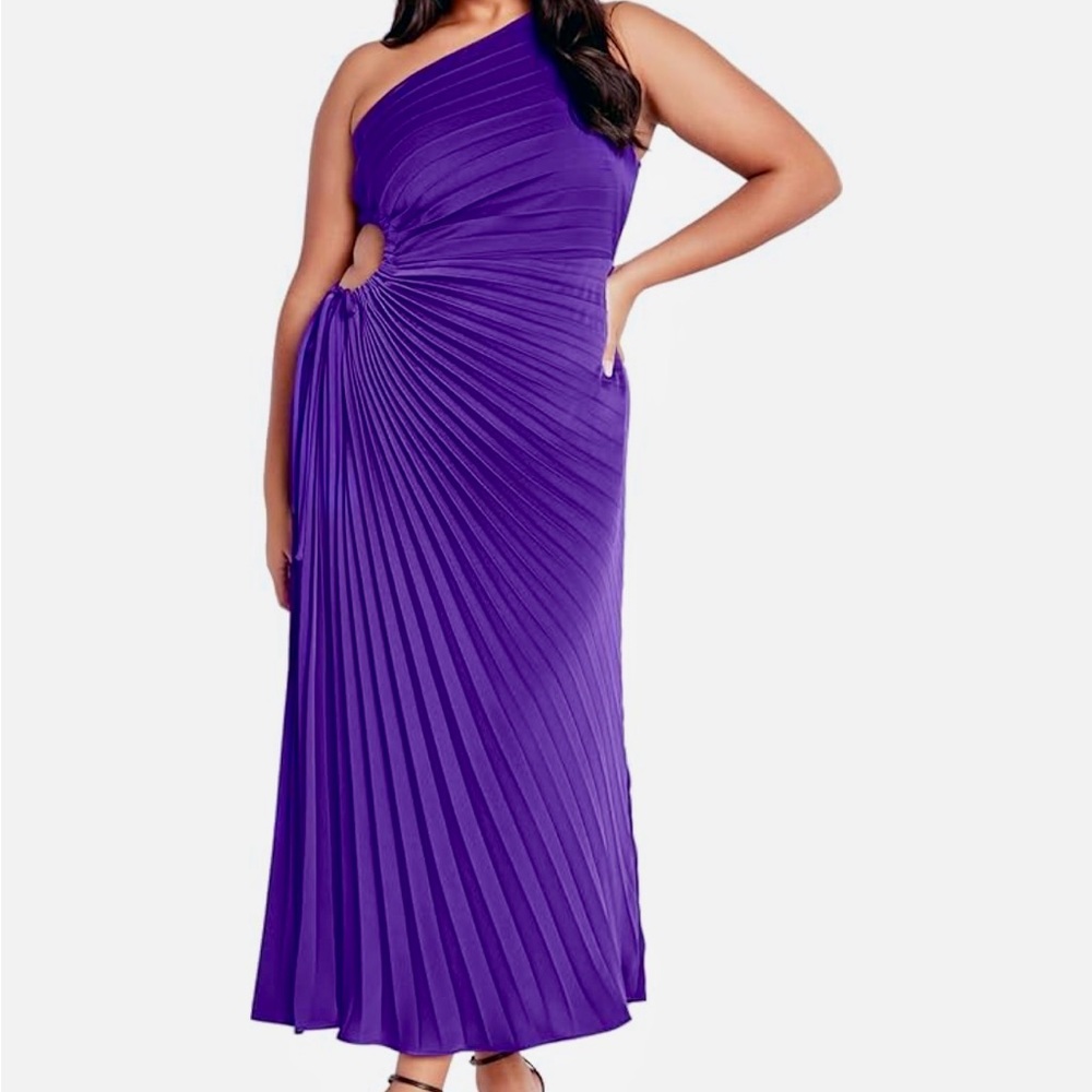 Macy’s Aliza Cut Out Maxi Dress NWT